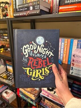 Good Night Stories for Rebel Girls Hardcover - Navy, Red & Yellow